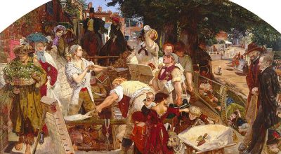 “Work”, Ford Madox Brown, oil on canvas 1852-65