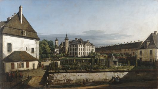 Bernardo Bellotto, The Fortress Of Königstein: Courtyard With The Brunnenhaus, 1756-58