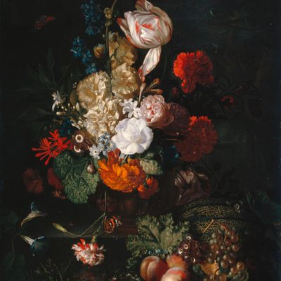 Jan Van Huysum, Still Life:Flowers & Fruit